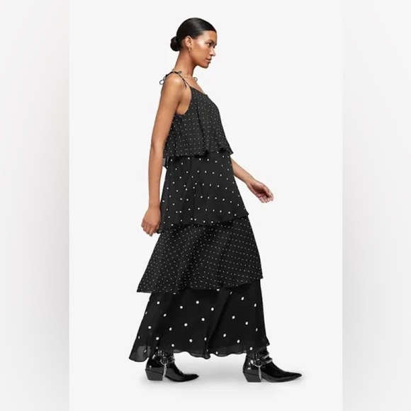 Anine Bing Daisy Maxi Dress Size Small - Picture 3 of 6